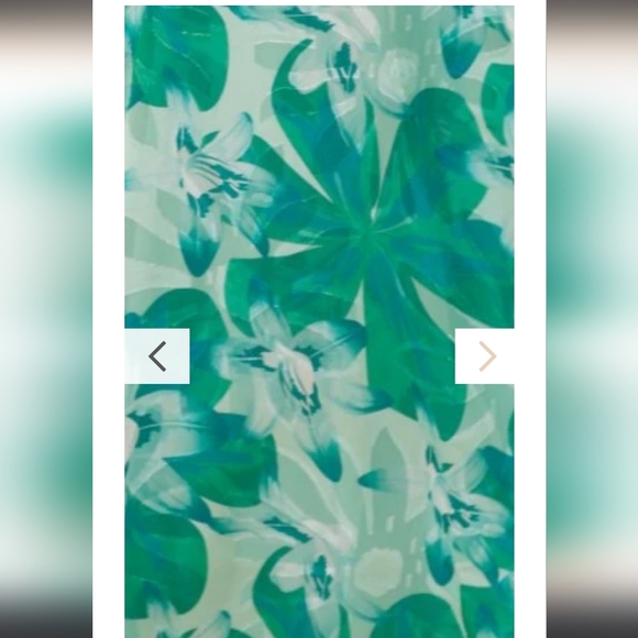 Adeliza Maci Dress - Green Floral - Picture 4 of 10